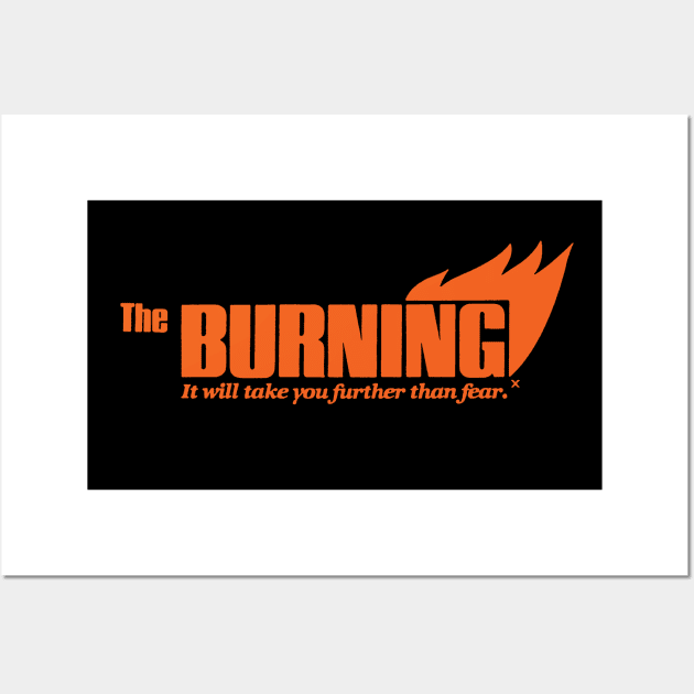 The Burning Wall Art by The Video Basement